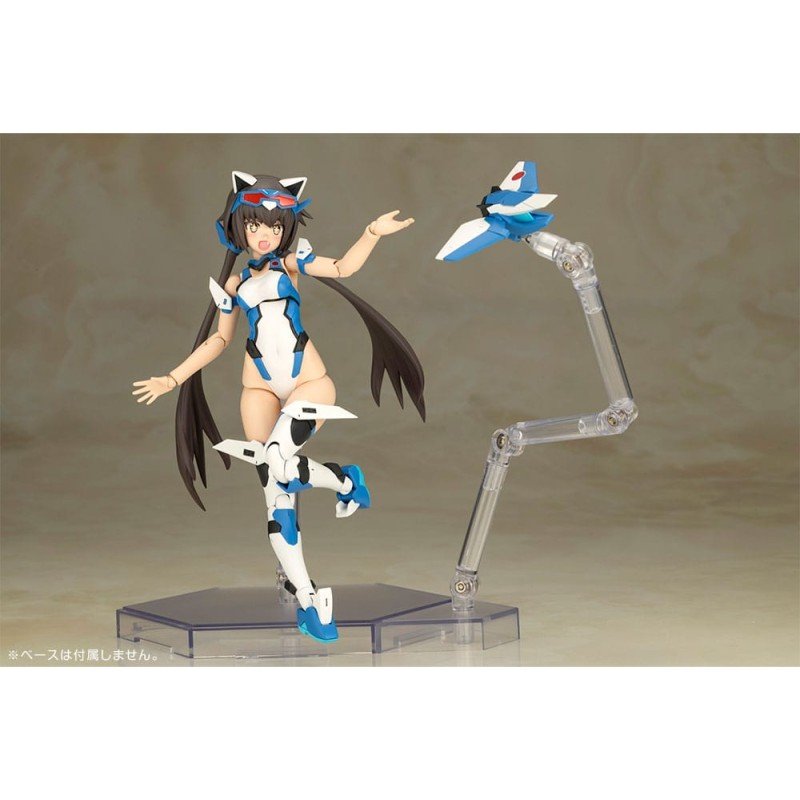 Frame Arms Girl figurine Plastic Model Kit Stylet Swimsuit Blue Impulse Color Ver. 16 cm | 4934054073047