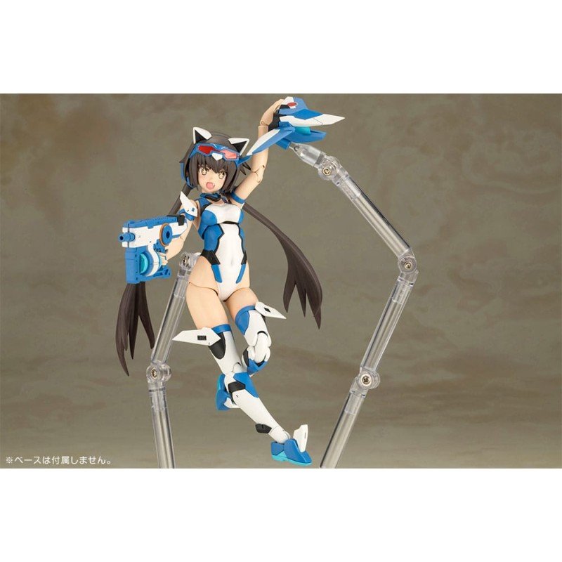 Frame Arms Girl figurine Plastic Model Kit Stylet Swimsuit Blue Impulse Color Ver. 16 cm | 4934054073047