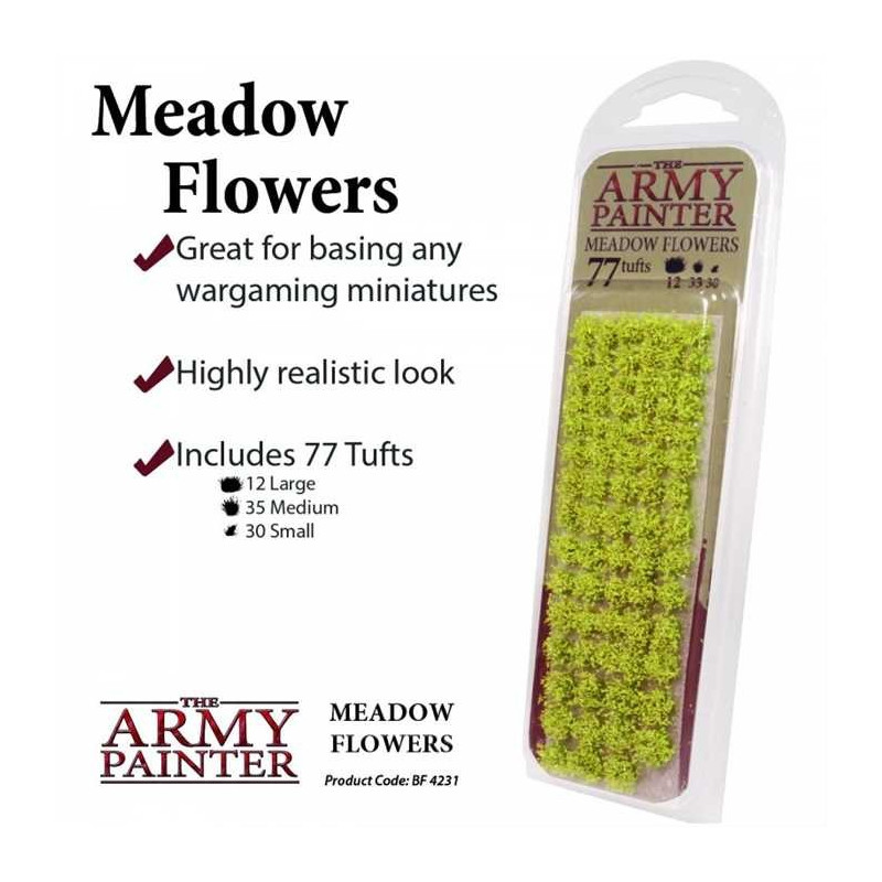 The Army Painter - Accessoire de Terrain - Meadow Flowers Tuft
