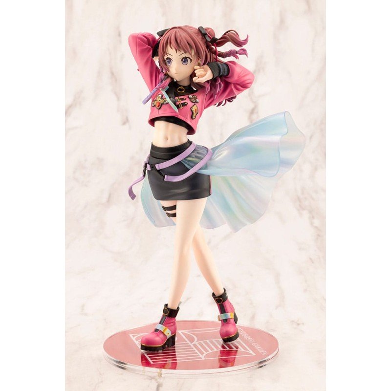 The Idolmaster Gakuen statuette PVC 1/7 Saki Hanami Fighting My Way 24 cm | 4934054067107