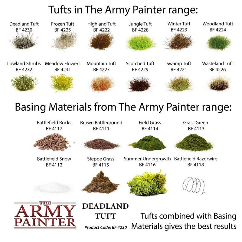 The Army Painter - Accessoire de Terrain - Deadland Tuft | 5713799423008
