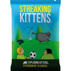 Spel : Exploding Kittens : Streaking Kittens
Uitgever: Exploding Kittens
Engelse versie