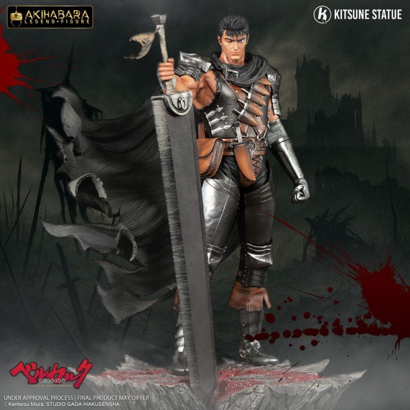 Berserk statuette PVC Akihabara Legend Figure 1/8 Guts 30 cm | 3770012659851