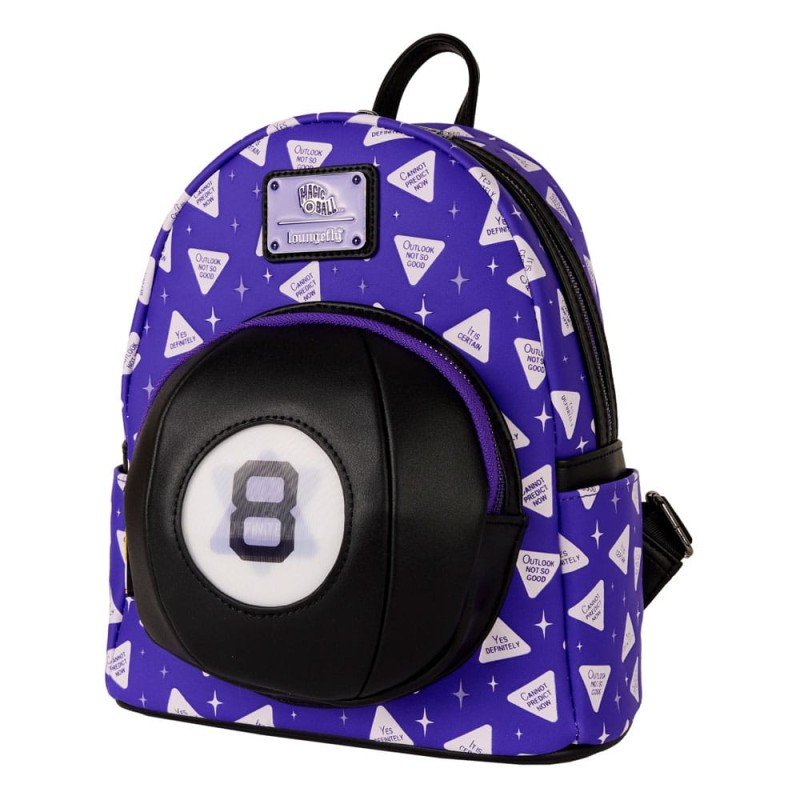 Mattel by Loungefly Mini Backpack Magic 8 Ball | 0671803545359