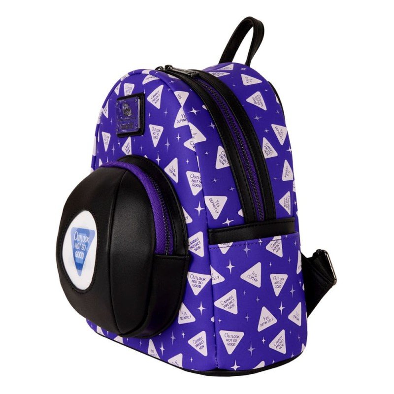 Mattel by Loungefly Mini Backpack Magic 8 Ball | 0671803545359