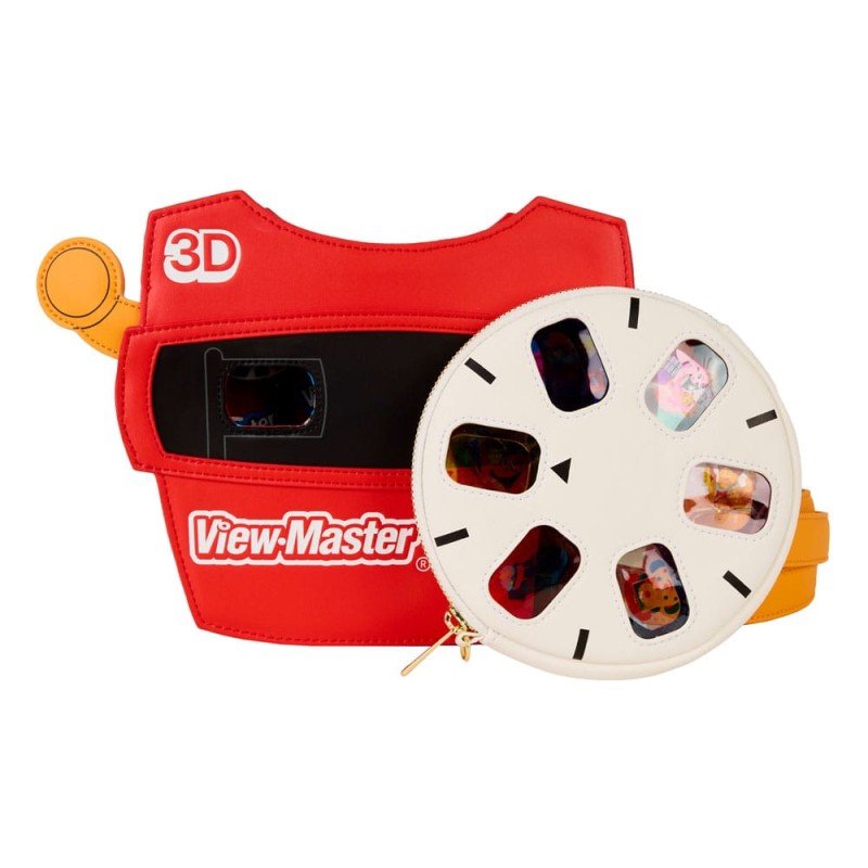 Mattel by Loungefly Crossbody with Coin Bag View-Master | 0671803545816