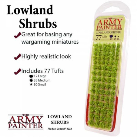 The Army Painter - Accessoire de Terrain - Lowland Shrubs Tuft