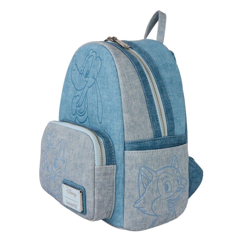 Disney by Loungefly sac à dos Mini Faux Denim Dogs & Cats | 0671803545229