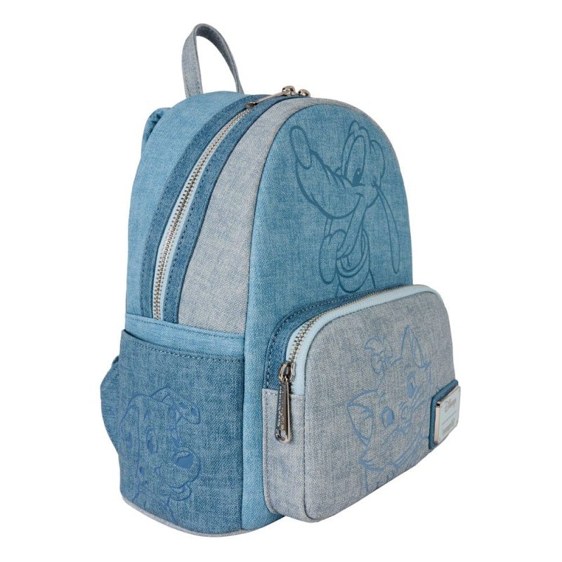 Disney by Loungefly sac à dos Mini Faux Denim Dogs & Cats | 0671803545229