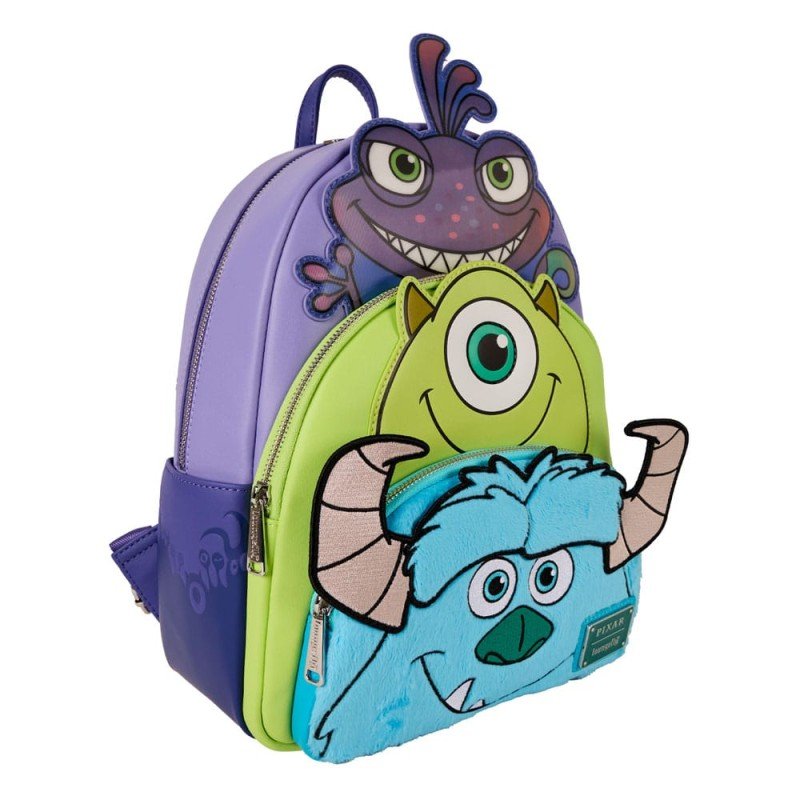 Monstres et Cie by Loungefly sac à dos Mini Mike Sulley and Randall | 0671803545298