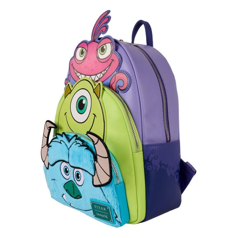 Monstres et Cie by Loungefly sac à dos Mini Mike Sulley and Randall | 0671803545298