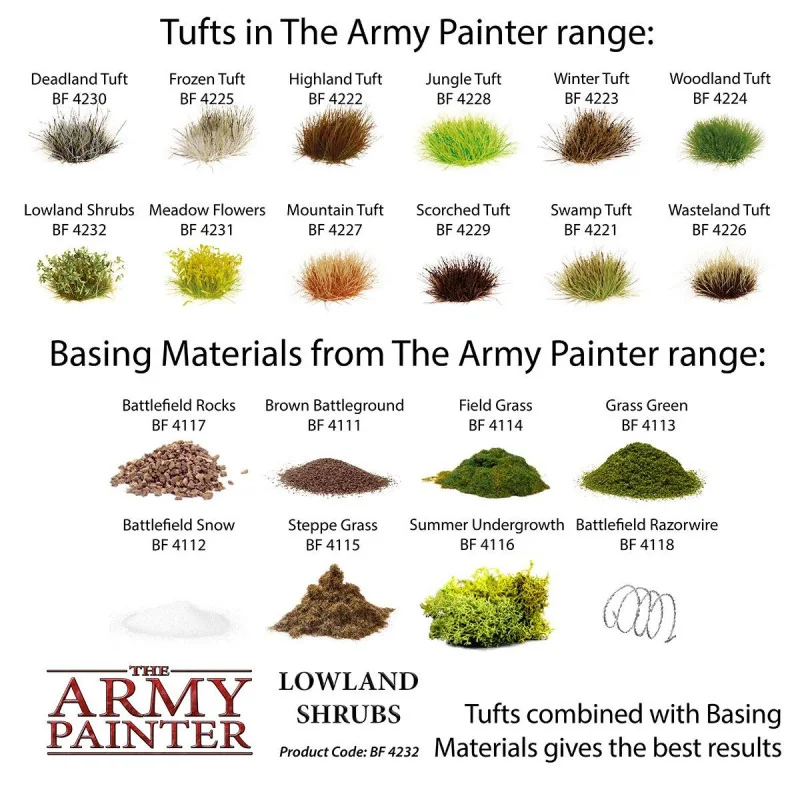 The Army Painter - Accessoire de Terrain - Wasteland Tuft | 5713799422605