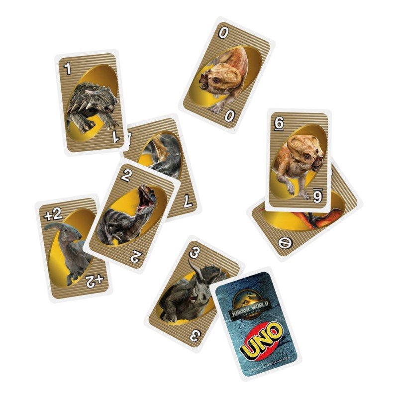 Jurassic World : Renaissance UNO jeux de cartes | 0194735304905