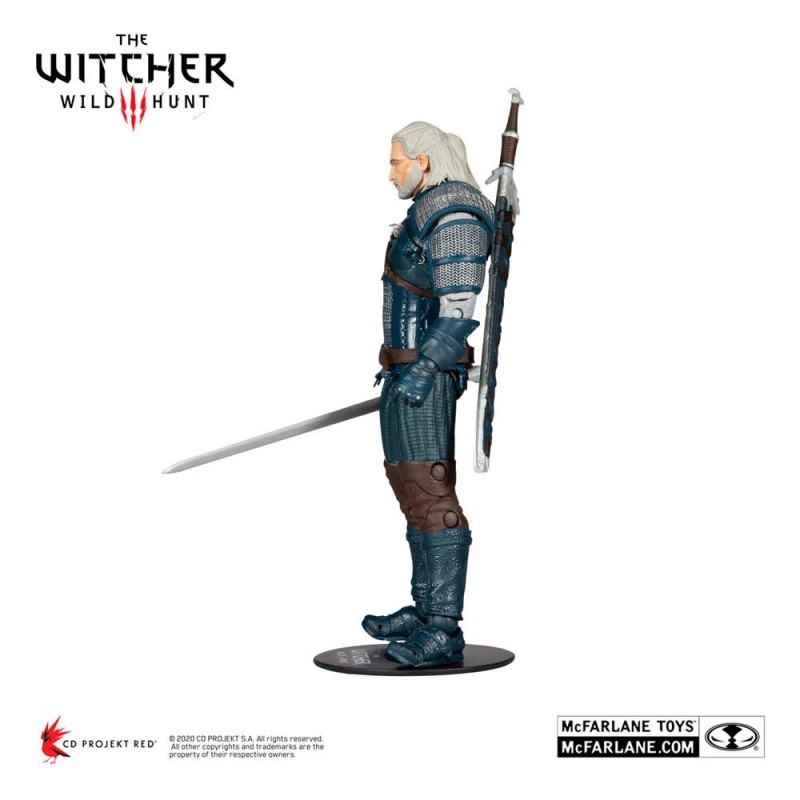 The Witcher figurine Geralt of Rivia (Viper Armor: Teal Dye) 18 cm | 0787926134087