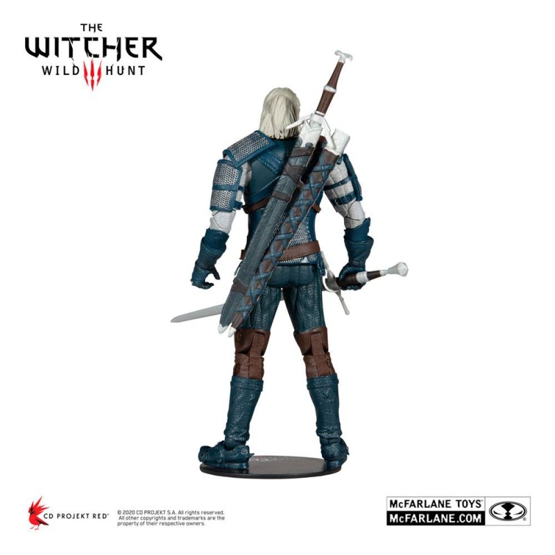 The Witcher figurine Geralt of Rivia (Viper Armor: Teal Dye) 18 cm | 0787926134087