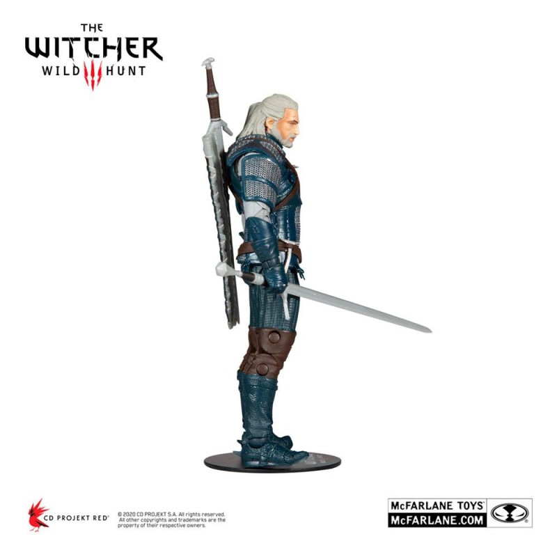 The Witcher figurine Geralt of Rivia (Viper Armor: Teal Dye) 18 cm | 0787926134087