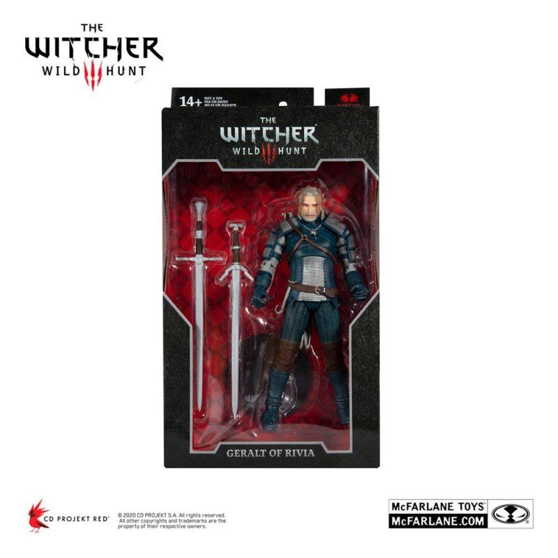 The Witcher figurine Geralt of Rivia (Viper Armor: Teal Dye) 18 cm | 0787926134087