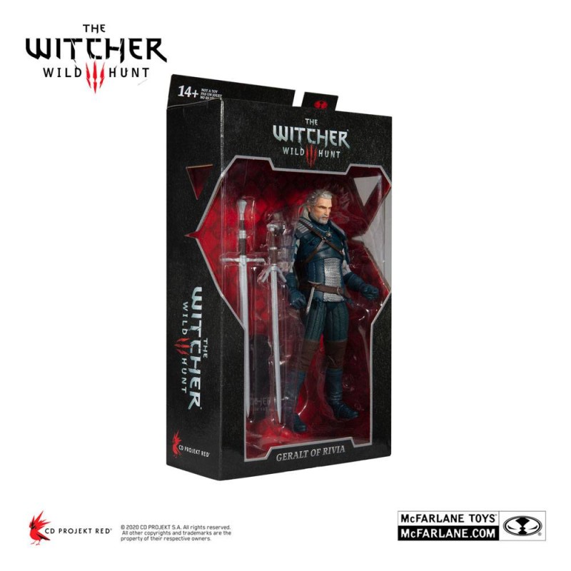 The Witcher figurine Geralt of Rivia (Viper Armor: Teal Dye) 18 cm | 0787926134087