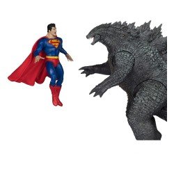 DC Justice League Monsterverse DC Multiverse Action Figures 2-Pack Superman Vs. Godzilla 30 cm | 0787926138610
