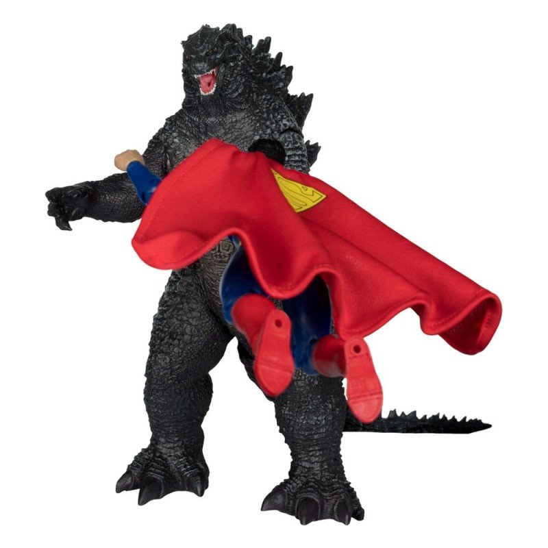 DC Justice League Monsterverse DC Multiverse pack de 2 figurines Superman Vs. Godzilla 30 cm | 0787926138610