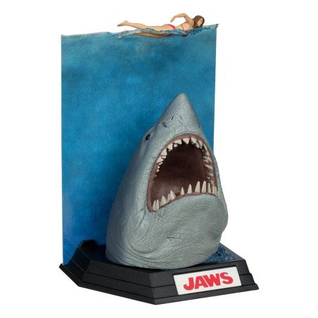 Les Dents de la mer statuette PVC Movie Maniacs Jaws (50th Anniversary) 16 cm | 0787926140835