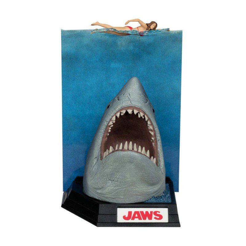 Les Dents de la mer statuette PVC Movie Maniacs Jaws (50th Anniversary) 16 cm | 0787926140835