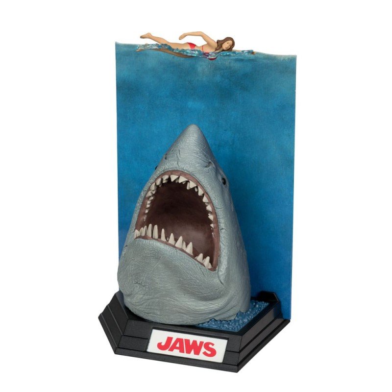 Les Dents de la mer statuette PVC Movie Maniacs Jaws (50th Anniversary) 16 cm | 0787926140835