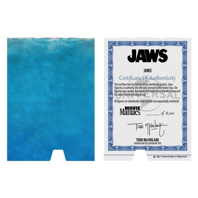 Les Dents de la mer statuette PVC Movie Maniacs Jaws (50th Anniversary) 16 cm | 0787926140835