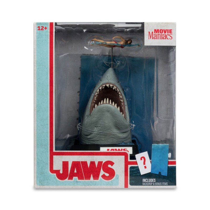 Les Dents de la mer statuette PVC Movie Maniacs Jaws (50th Anniversary) 16 cm | 0787926140835