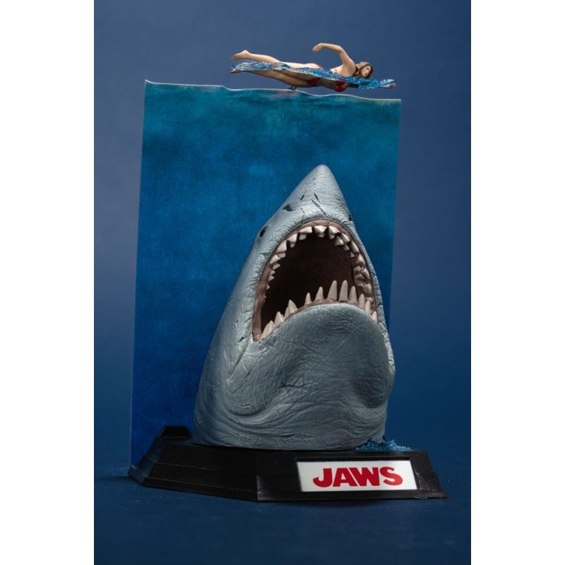 Les Dents de la mer statuette PVC Movie Maniacs Jaws (50th Anniversary) 16 cm | 0787926140835