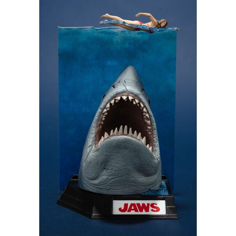 Les Dents de la mer statuette PVC Movie Maniacs Jaws (50th Anniversary) 16 cm | 0787926140835