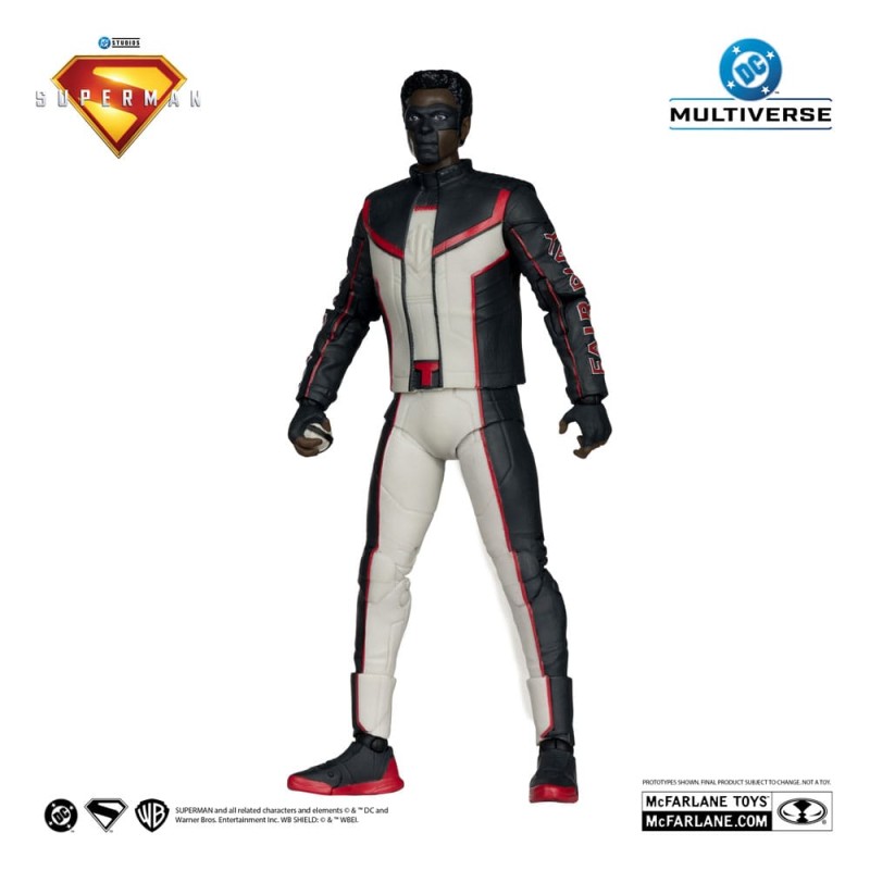 Superman (2025) DC Multiverse figurine Deluxe Theatrical Edition Mr. Terrific (Red Platinum Edition) 18 cm | 0787926174519