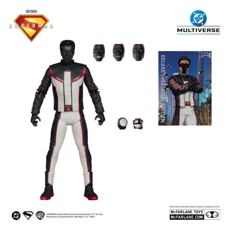 Superman (2025) DC Multiverse figurine Deluxe Theatrical Edition Mr. Terrific (Red Platinum Edition) 18 cm | 0787926174519