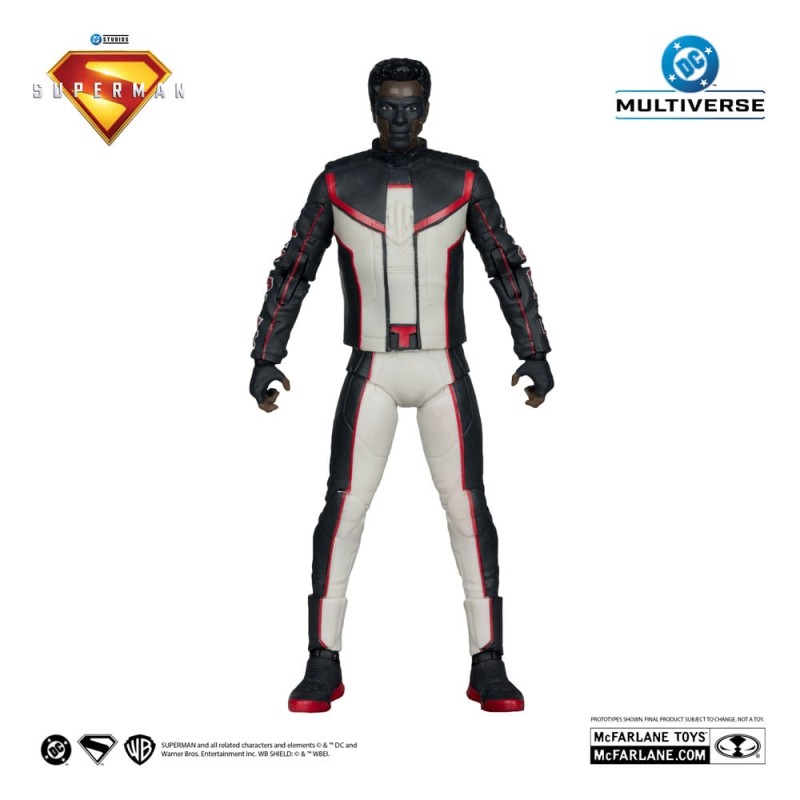 Superman (2025) DC Multiverse figurine Deluxe Theatrical Edition Mr. Terrific (Red Platinum Edition) 18 cm | 0787926174519