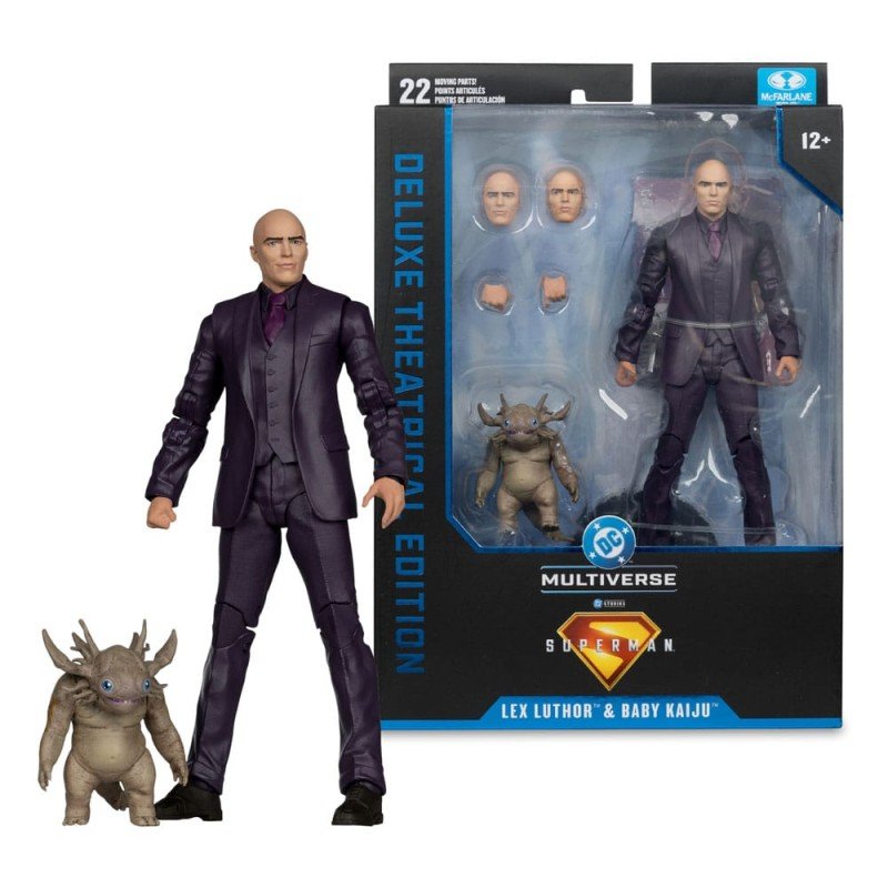 Superman (2025) DC Multiverse figurine Deluxe Lex Luthor with Baby Kaiju (Deluxe Theatrical Edition) 18 cm | 0787926174533