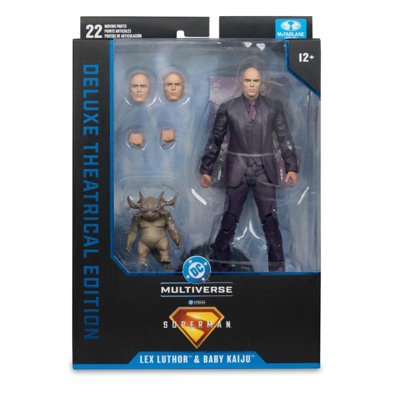 Superman (2025) DC Multiverse figurine Deluxe Lex Luthor with Baby Kaiju (Deluxe Theatrical Edition) 18 cm | 0787926174533