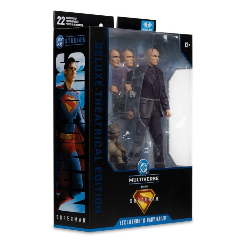 Superman (2025) DC Multiverse figurine Deluxe Lex Luthor with Baby Kaiju (Deluxe Theatrical Edition) 18 cm | 0787926174533