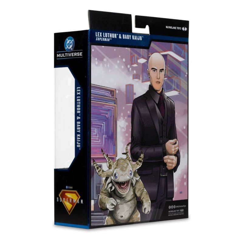 Superman (2025) DC Multiverse figurine Deluxe Lex Luthor with Baby Kaiju (Deluxe Theatrical Edition) 18 cm | 0787926174533