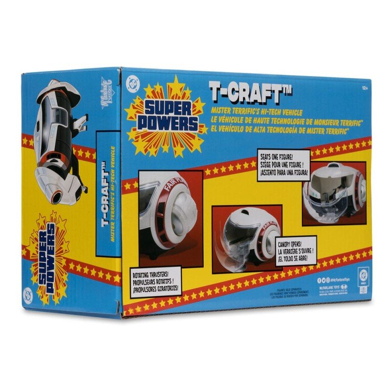 Superman (2025) DC Direct véhicule Super Powers T-Craft 11 cm | 0787926174649