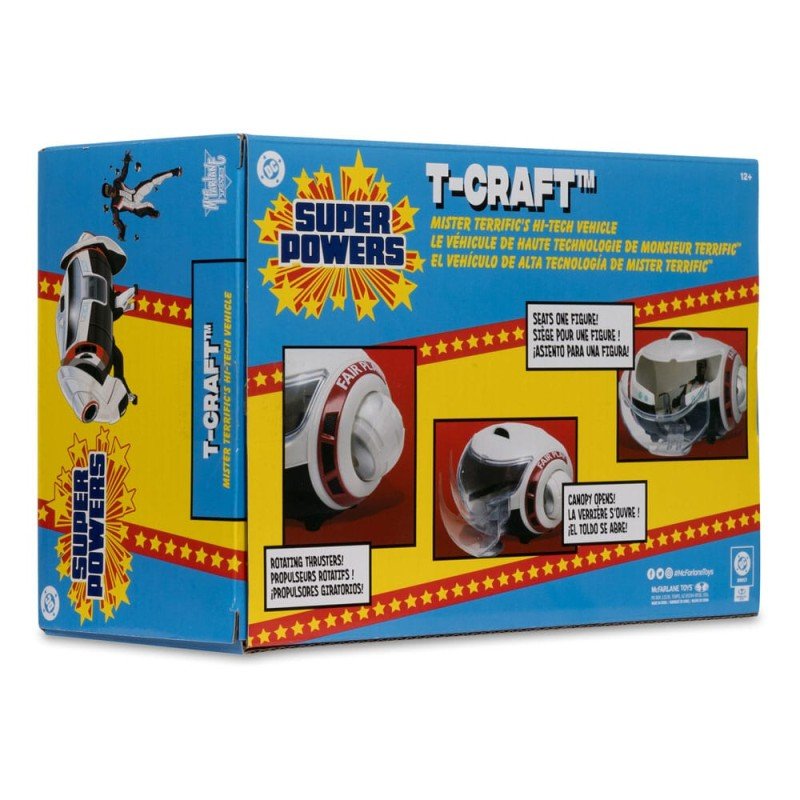 Superman (2025) DC Direct figurine avec véhicule Super Powers Mr. Terrific & T-Craft | 0787926174922