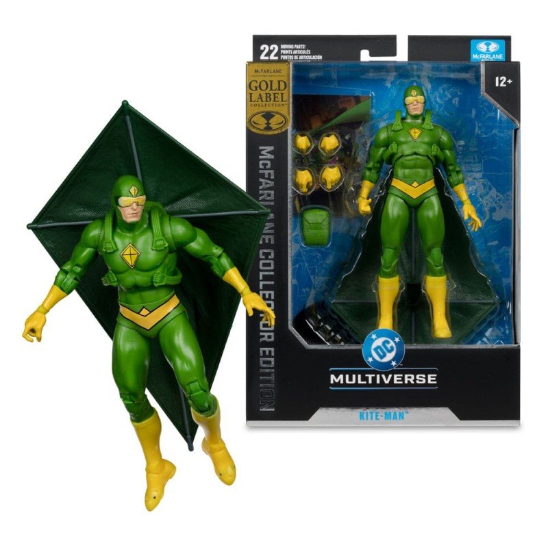 Batman Rogues DC Multiverse McFarlane Collector Edition figurine no.43 Kite Man (Gold Label) 21 cm | 0787926175295