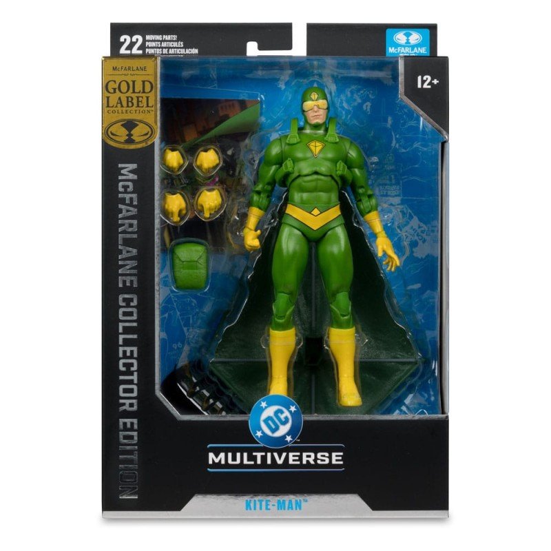 Batman Rogues DC Multiverse McFarlane Collector Edition figurine no.43 Kite Man (Gold Label) 21 cm | 0787926175295