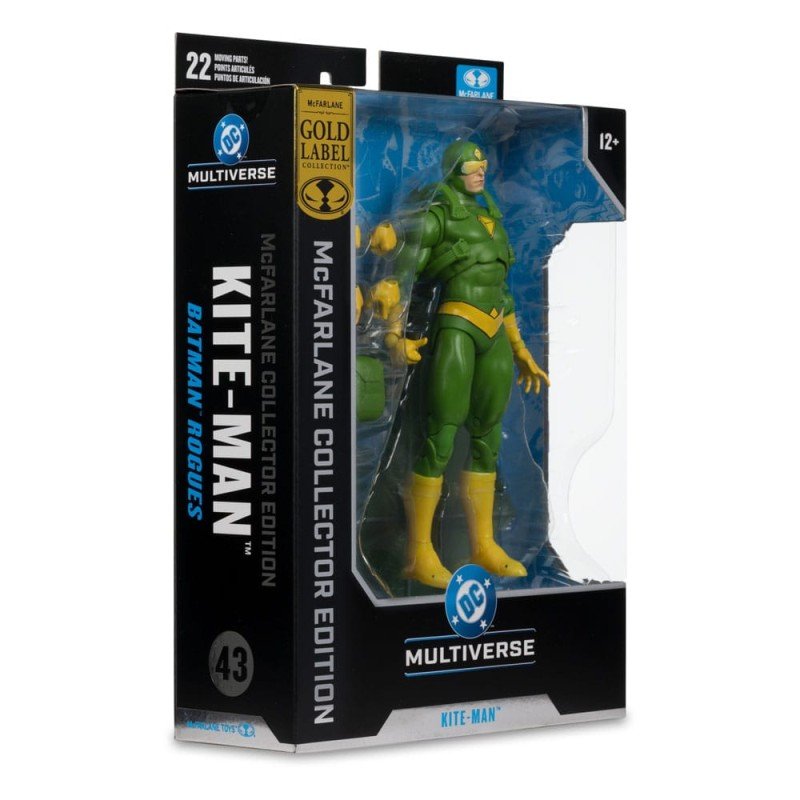 Batman Rogues DC Multiverse McFarlane Collector Edition figurine no.43 Kite Man (Gold Label) 21 cm | 0787926175295