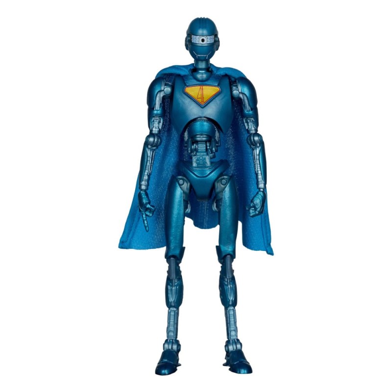 Superman (2025) DC Multiverse figurine Deluxe Superman Robot (Red Platinum Edition) 18 cm | 0787926175721