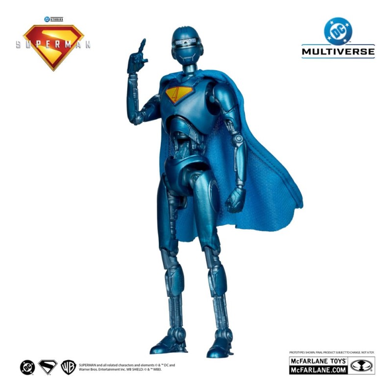 Superman (2025) DC Multiverse figurine Deluxe Superman Robot (Red Platinum Edition) 18 cm | 0787926175721