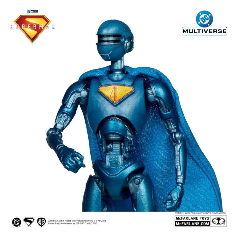Superman (2025) DC Multiverse figurine Deluxe Superman Robot (Red Platinum Edition) 18 cm | 0787926175721