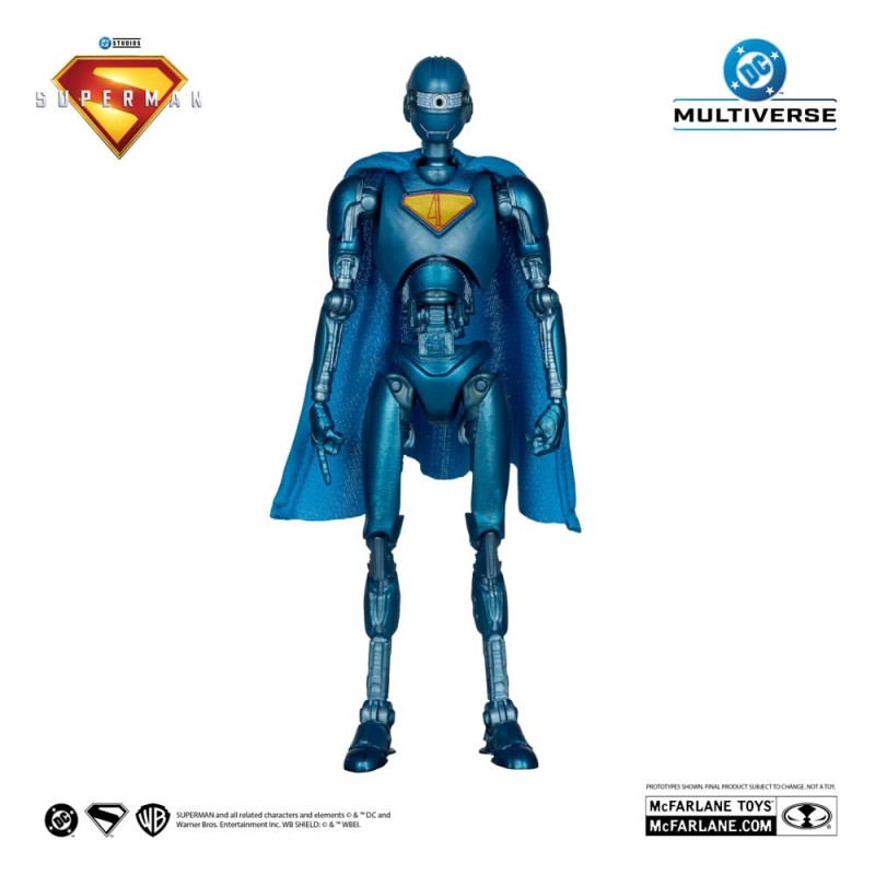 Superman (2025) DC Multiverse figurine Deluxe Superman Robot (Red Platinum Edition) 18 cm | 0787926175721
