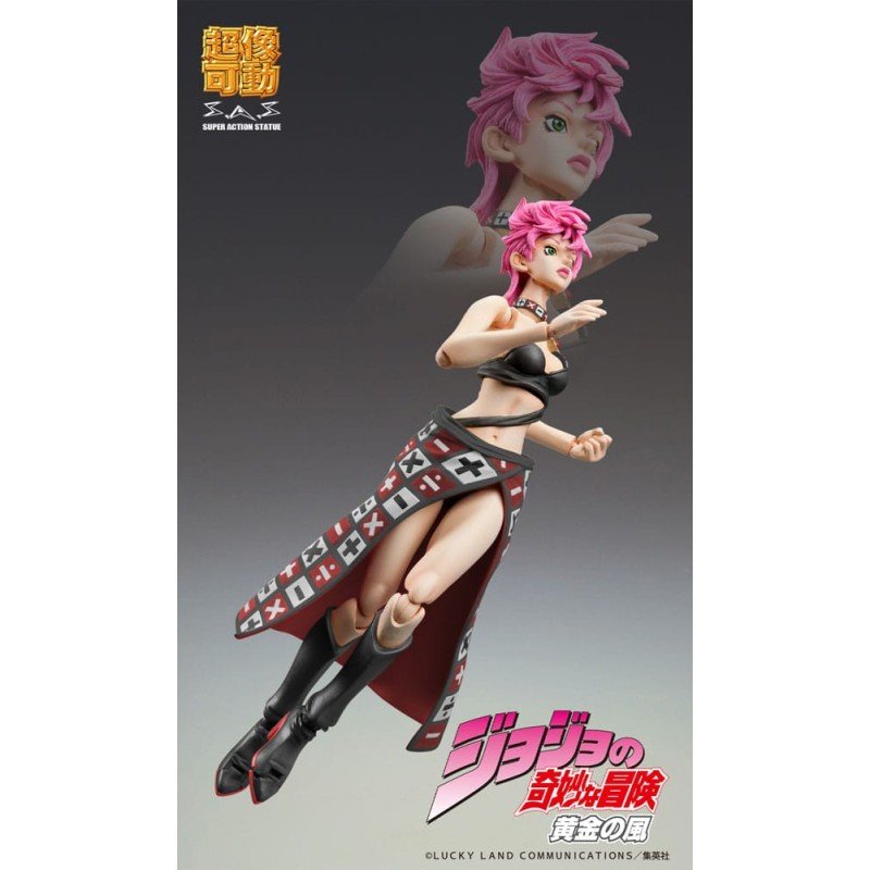 JoJo's Bizarre Adventure Part 5 figurine Super Action Chozokado Trish Una Black Ver. 15 cm | 4570188463998