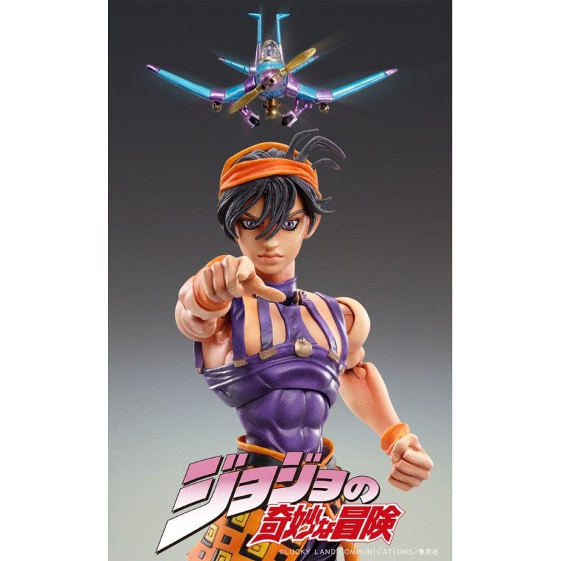JoJo's Bizarre Adventure Part 5: Golden Wind figurine Chozokado Narancia Ghirga & As 15 cm | 4573613735400