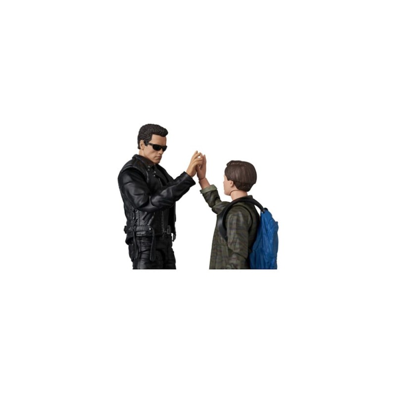 Terminator 2 figurine MAFEX T-800 (T2 Ver.) & John Connor 16 cm | 4530956472805